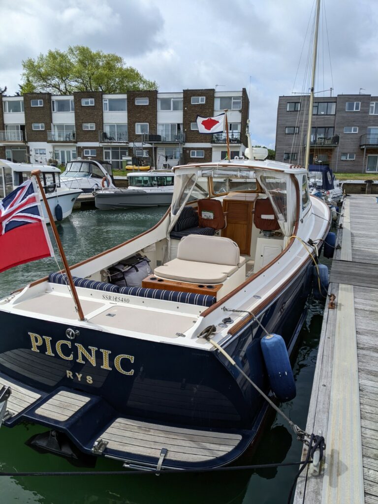 Hinckley PB36 Pre-Refit