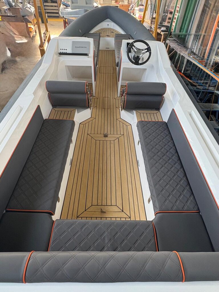 RIB-X 7.6m Phaeton Aft seating | Vortec Marine