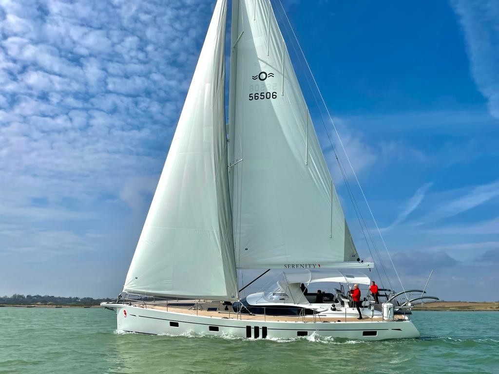 Serenity Oyster 565 bluewater cruisng yacht For Sale | Vortec Marine