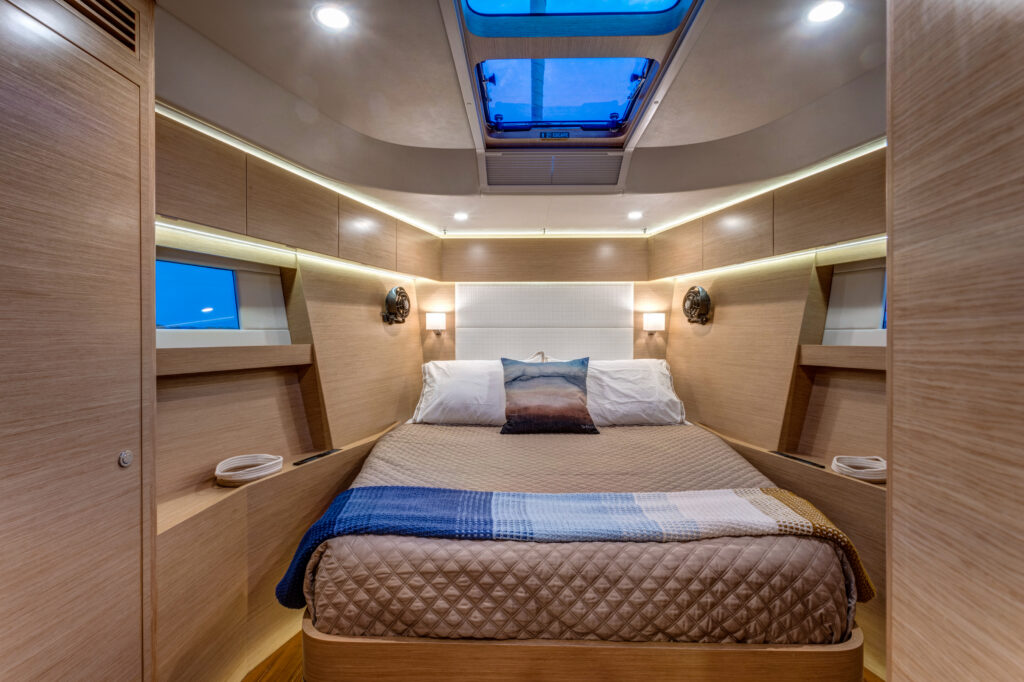 Hylas H57 forward VIP cabin