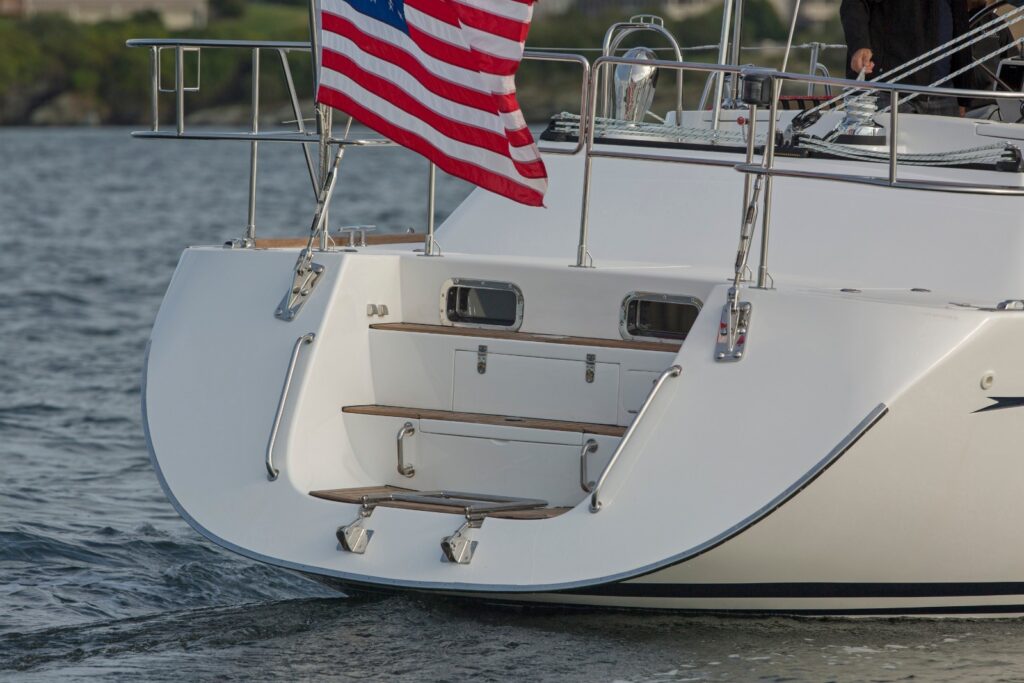 Hylas H48 transom