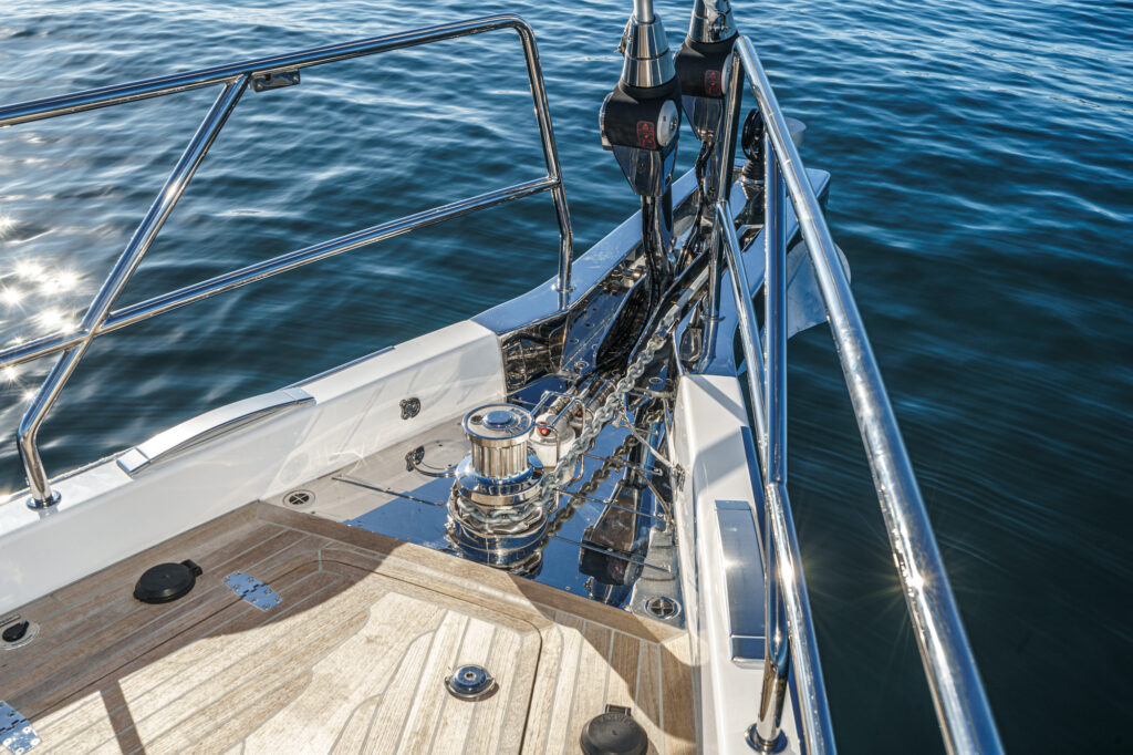 Hylas H57 bowsprit