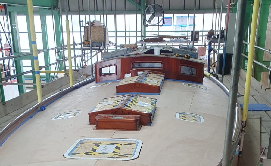 Joinery & decking at Vortec Marine